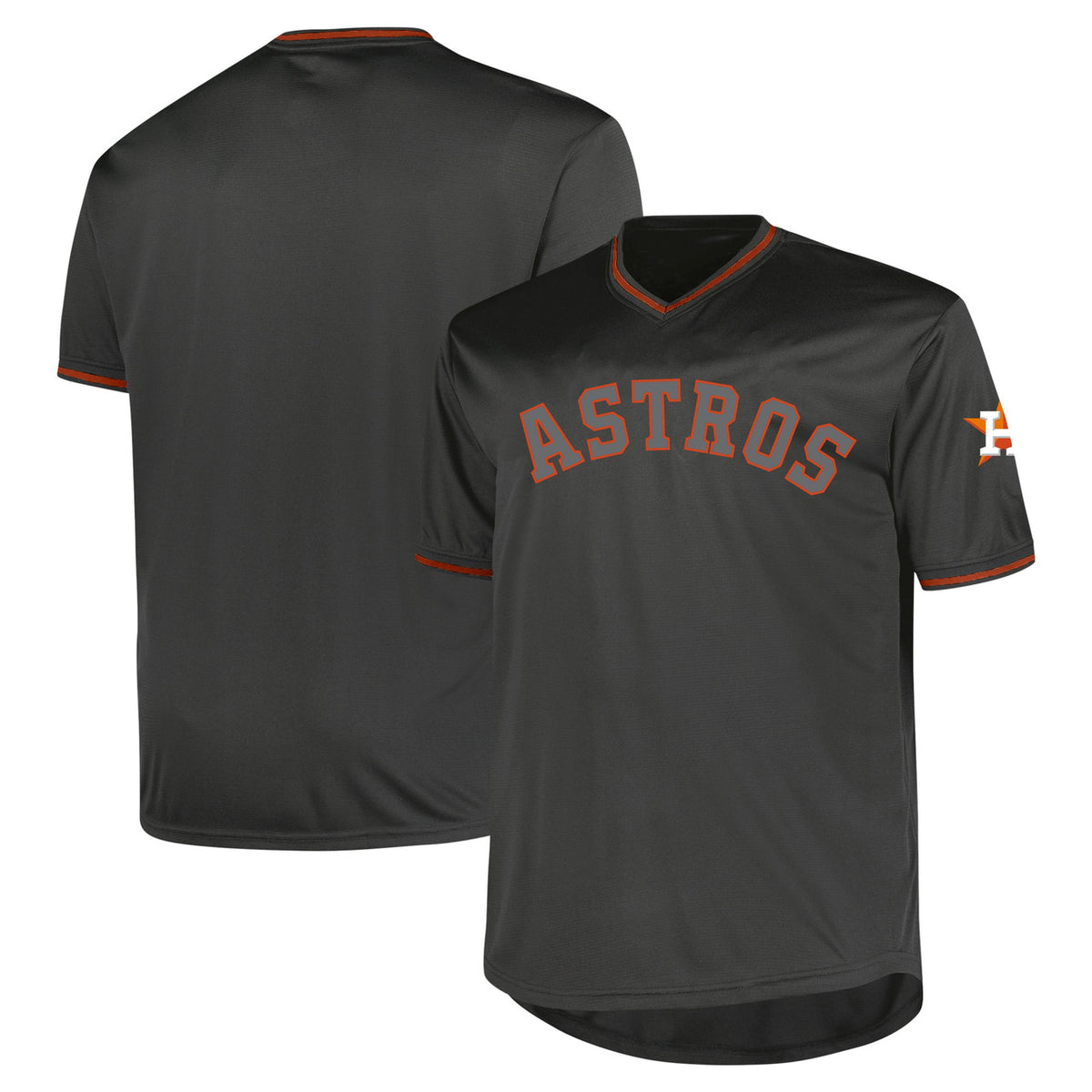 Houston Astros Profile Tall Big Pop Fashion Limited Jersey - Charcoal