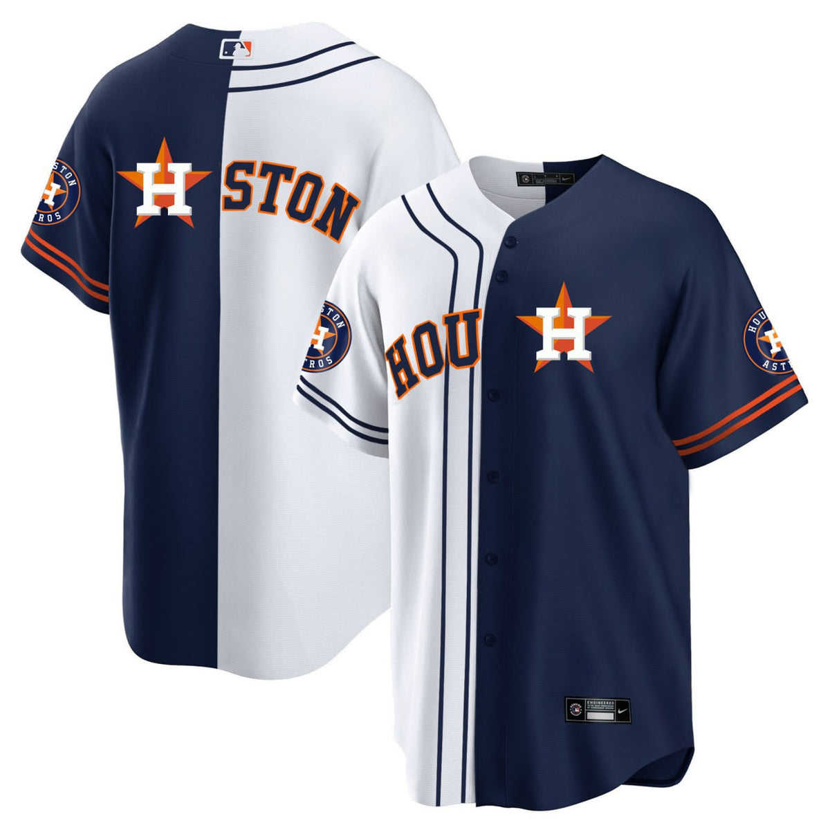 Houston Astros Split Limited Jersey - White Navy