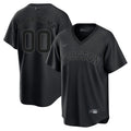 Black Limited V #22 Houston Astros Triple Apor Custom Jersey