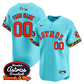 El Tiempo Houston Astros X Cantina Vapor Premier Limited Custom Jersey