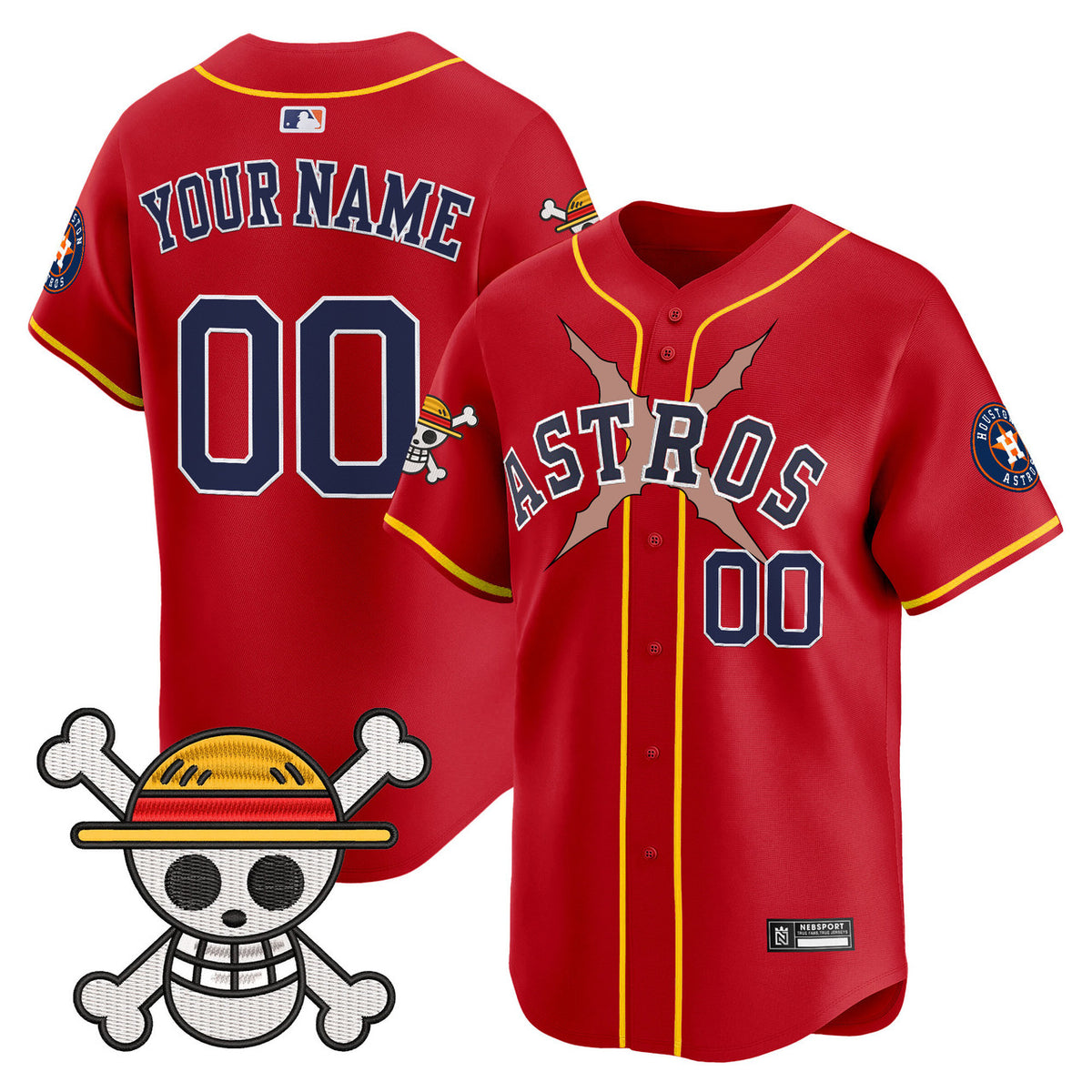 Houston Astros 2025 X One Piece Vapor Premier Limited Custom Jersey
