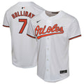 Jackson Holliday Baltimore Orioles Nike Youth Home Player Limited Jersey - White