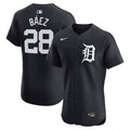 Javier Baez #28 Detroit Tigers Nike Alternate Elite Player Jersey - Navy