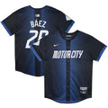 Javier Baez #28 Detroit Tigers Nike Preschool 2024 City Connect Limited Jersey - Navy