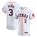 Houston Astros Nike Jeremy Pe����A Home Elite Player Jersey - White