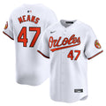 John Means #47 Baltimore Orioles Nike Home Limited Player Jersey - White