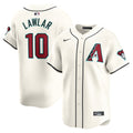 Arizona Diamondbacks Jordan Lawlar Nike Home Limited Player Jersey - White