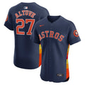 Jose Altuve #27 Houston Astros Nike Alternate Elite Player Jersey - Navy