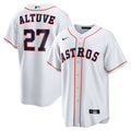 Jose Altuve #27 Houston Astros Nike Home Limited Player Name Jersey - White
