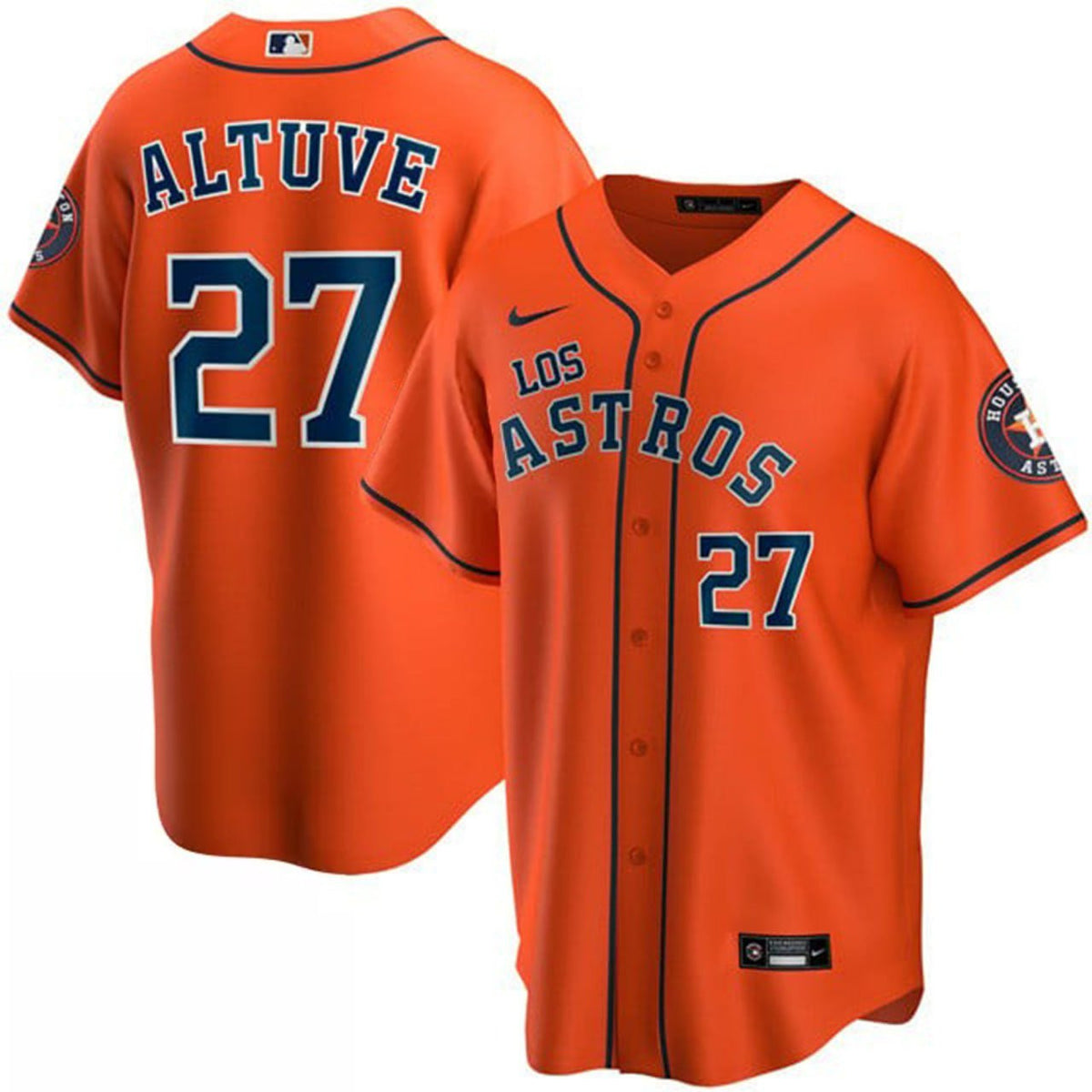 Jose Altuve Los Houston Astros Limited Jersey - Orange