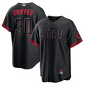 Ken Griffey Jr. Cincinnati Reds 2023 City Connect Limited Jersey - Black