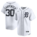 Kerry Carpenter #30 Detroit Tigers Nike Home Limited Player Jersey - White