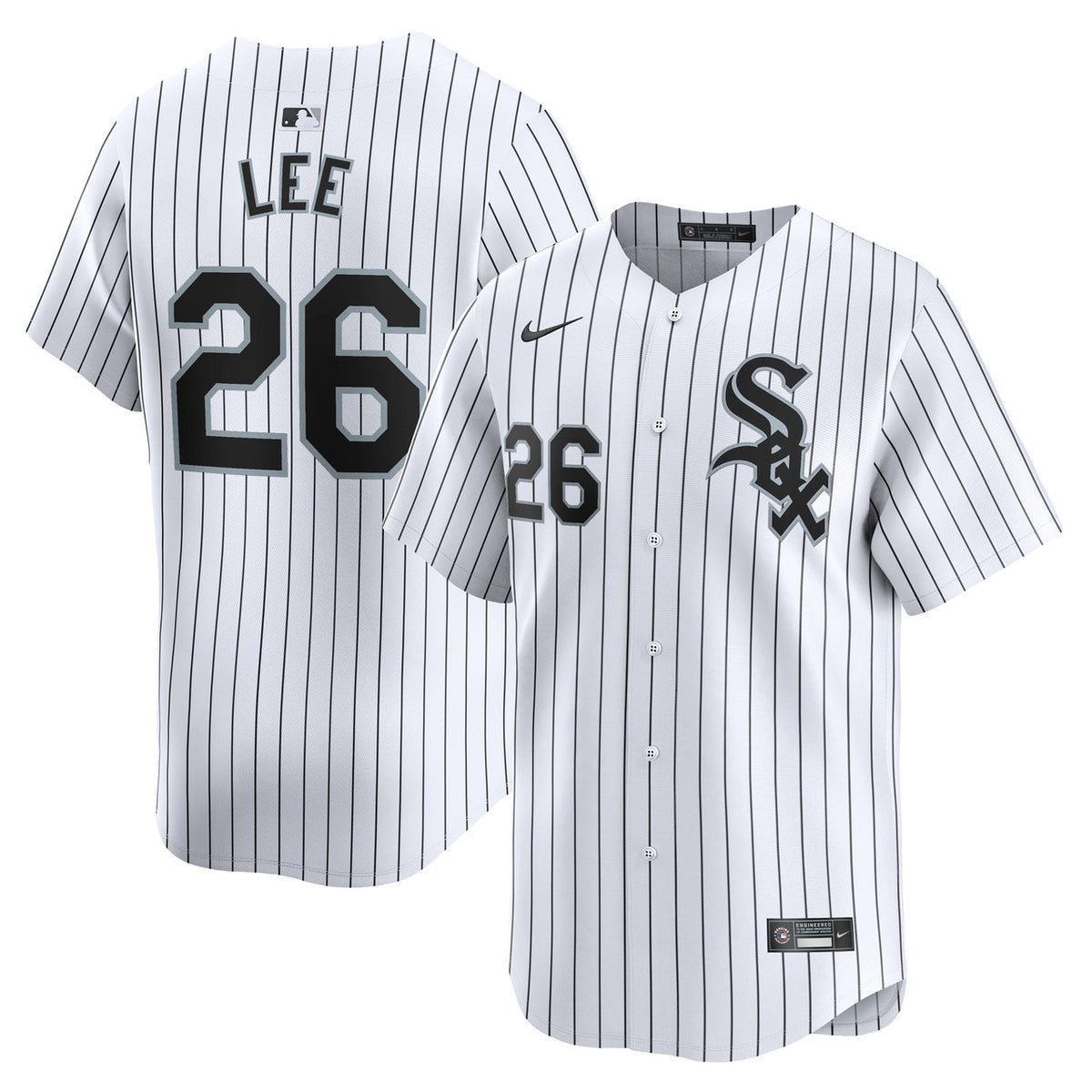 Korey Lee #26 Chicago White Sox Nike Home Limited Player Jersey - White