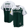Kris Bryant #23 Colorado Rockies Nike City Connect Limited Player Jersey - Green