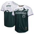 Kris Bryant #23 Colorado Rockies Nike Youth City Connect Limited Player Jersey - Green