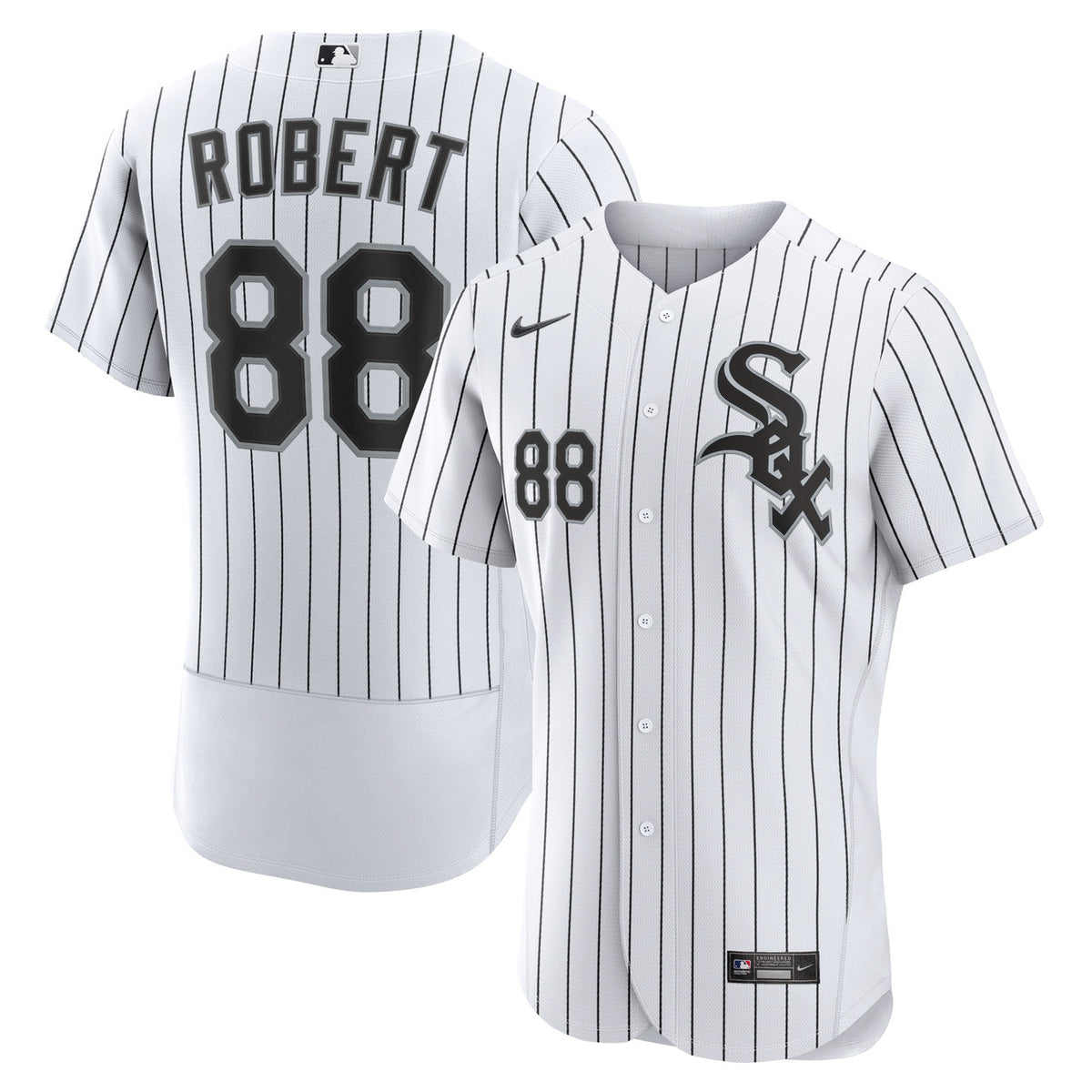 Luis Robert #88 Chicago White Sox Nike Home Authentic Player Jersey - White Black
