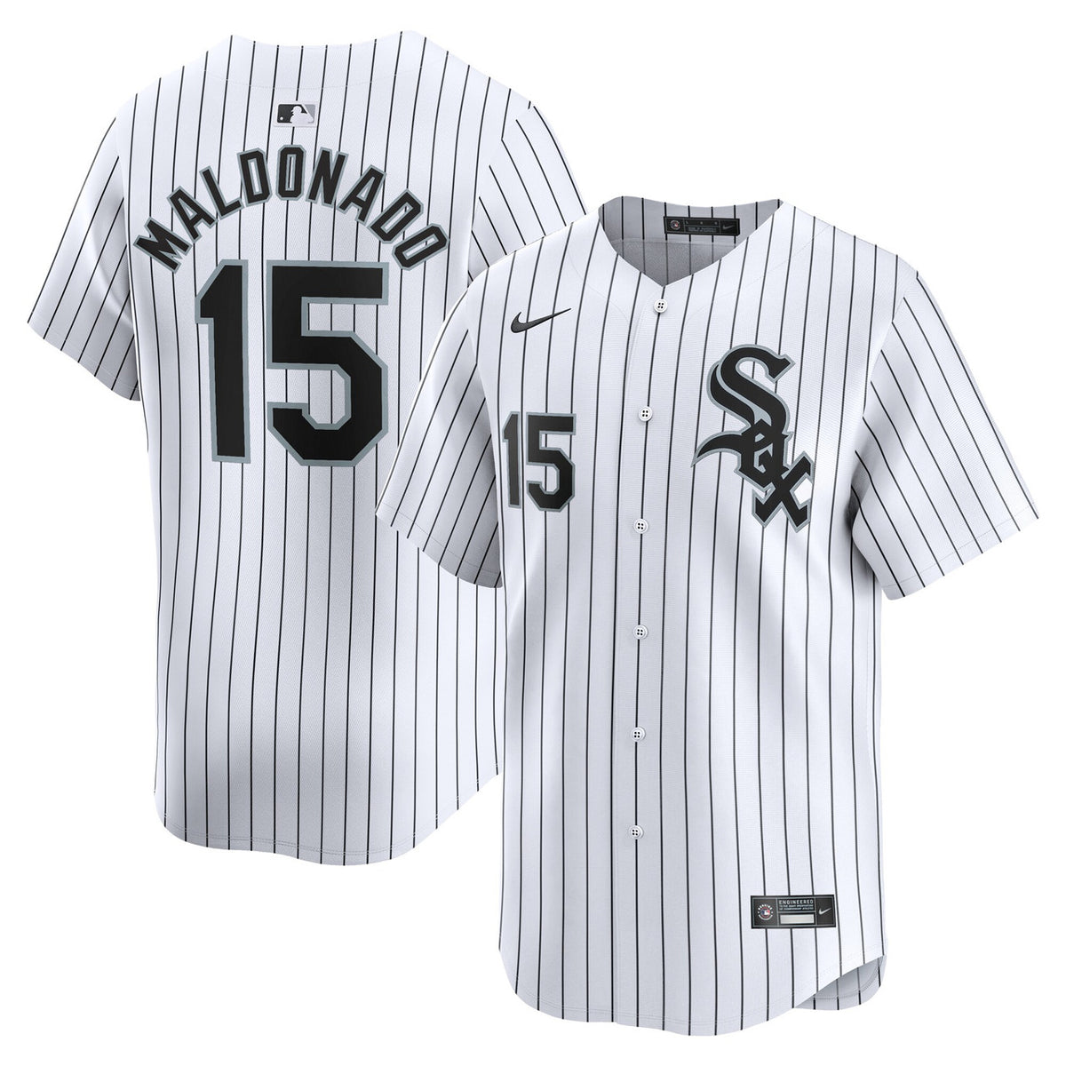 Chicago White Sox Nike Mart����N Maldonado Home Limited Player Jersey - White