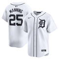 Matt Manning #25 Detroit Tigers Nike Home Limited Player Jersey - White