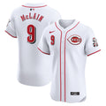 Matt Mclain #9 Cincinnati Reds Nike Home Elite Player Jersey - White