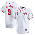 Matt Mclain #9 Cincinnati Reds Nike Home Limited Player Jersey - White