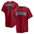 Corbin Carroll #2 Arizona Diamondbacks Nike Men'S Alternate Limited Jersey - Crimson