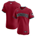 Arizona Diamondbacks #2 Nike Men'S Alternate Elite Jersey - Red
