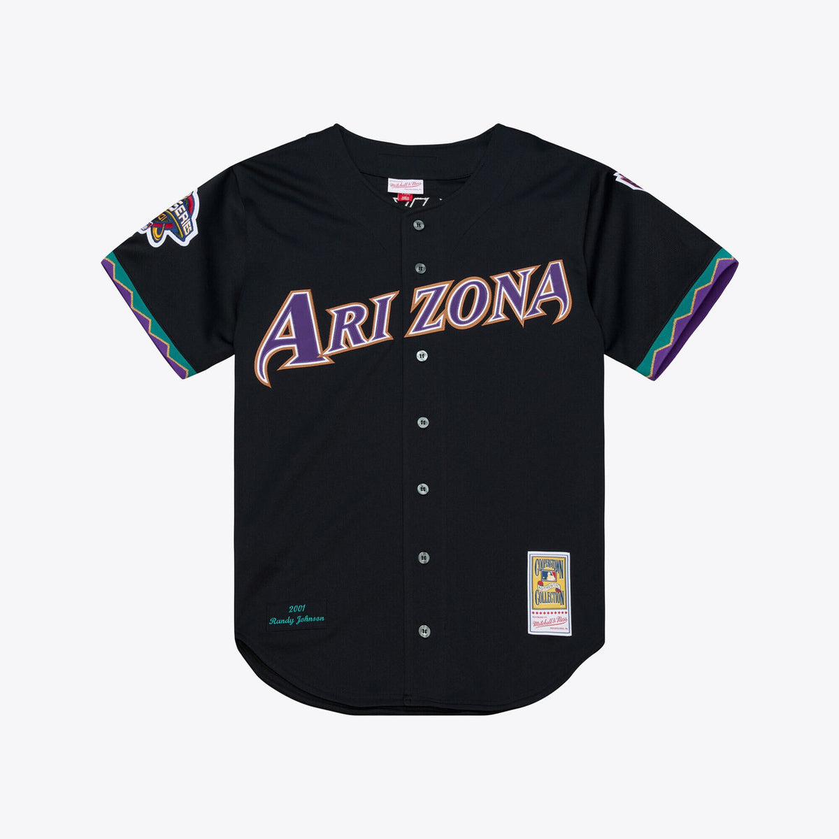 Randy Johnson #51 Arizona Diamondbacks Mitchell & Ness Men'S 2001 Authentic Jersey - Black