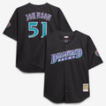 Randy Johnson #51 Arizona Diamondbacks Mitchell & Ness Men'S Big & Tall Cooperstown Mesh Limited Batting Practice Jersey - Black