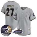 Houston Astros Men'S 1999 Throwback 35Th Astrodome Patch Vapor Premier Limited Jersey