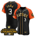 Houston Astros Men'S 2023 Alternate Limited Flex Base Jersey - Gold