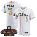 Houston Astros Men'S 2023 Limited Flex Base Jersey - Gold