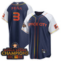 Houston Astros Men'S 2023 Space City Champions Alternate Cool Limited Jersey - Navy