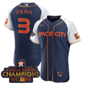 Houston Astros Men'S 2023 Space City Champions Alternate Flex Limited Jersey - Navy