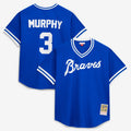 Dale Murphy #3 Atlanta Braves Mitchell & Ness Men'S Authentic Batting Practice Jersey - Royal