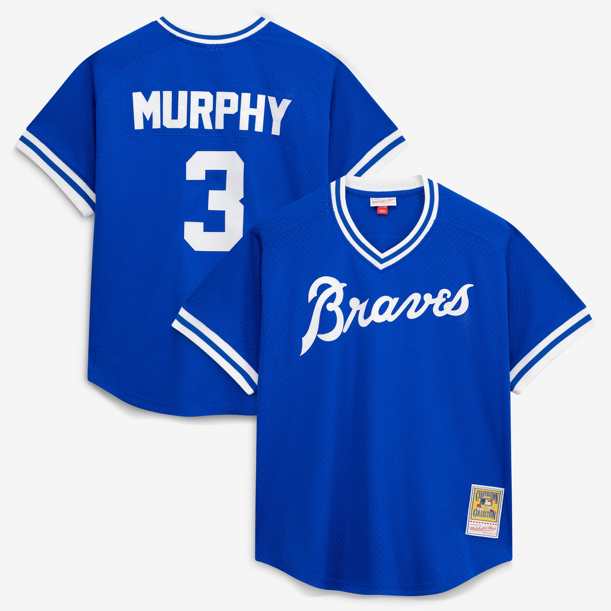 Dale Murphy #3 Atlanta Braves Mitchell & Ness Men'S Authentic Batting Practice Jersey - Royal