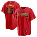Atlanta Braves Men'S Trim Limited Jersey - Gold