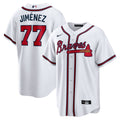 Atlanta Braves Nike Men'S Joe Jim����Nez Home Limited Player Jersey - White