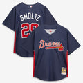 John Smoltz #29 Atlanta Braves Mitchell & Ness Men'S Authentic Batting Practice Jersey - Navy