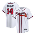 Atlanta Braves Nike Men'S Mauricio Dub��3N Home Limited Jersey - White
