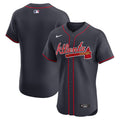 Atlanta Braves Nike Men'S Alternate Elite Jersey - Navy