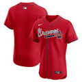 Atlanta Braves Nike Men'S Alternate Elite Jersey - Red