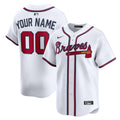 Atlanta Braves Nike Men'S Home Limited Custom Jersey - White