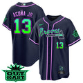 Atlanta Braves Men'S Outkast Cool Base Galaxy Version Limited Jersey