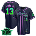 Atlanta Braves Men'S Outkast Cool Base V3 Galaxy Version Limited Jersey