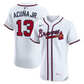 Atlanta Braves Nike Men'S Ronald Acu����A Jr. Home Elite Player Jersey - White