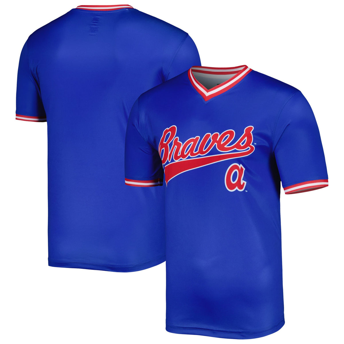 Atlanta Braves Men'S Stitches Cooperstown Limited Team Jersey - Royal