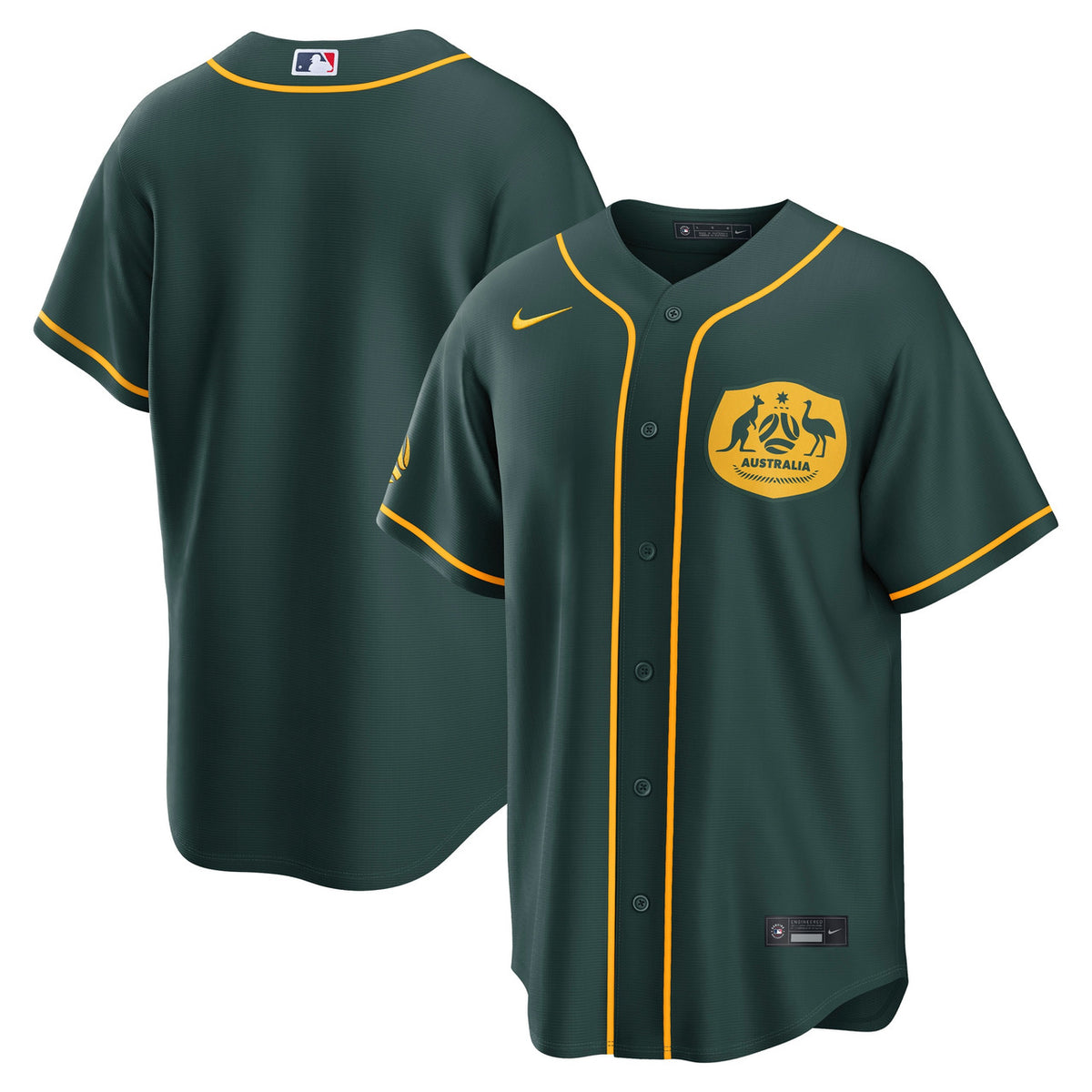 Australia National Team Nike Men'S X Stadium Limited Jersey - Green