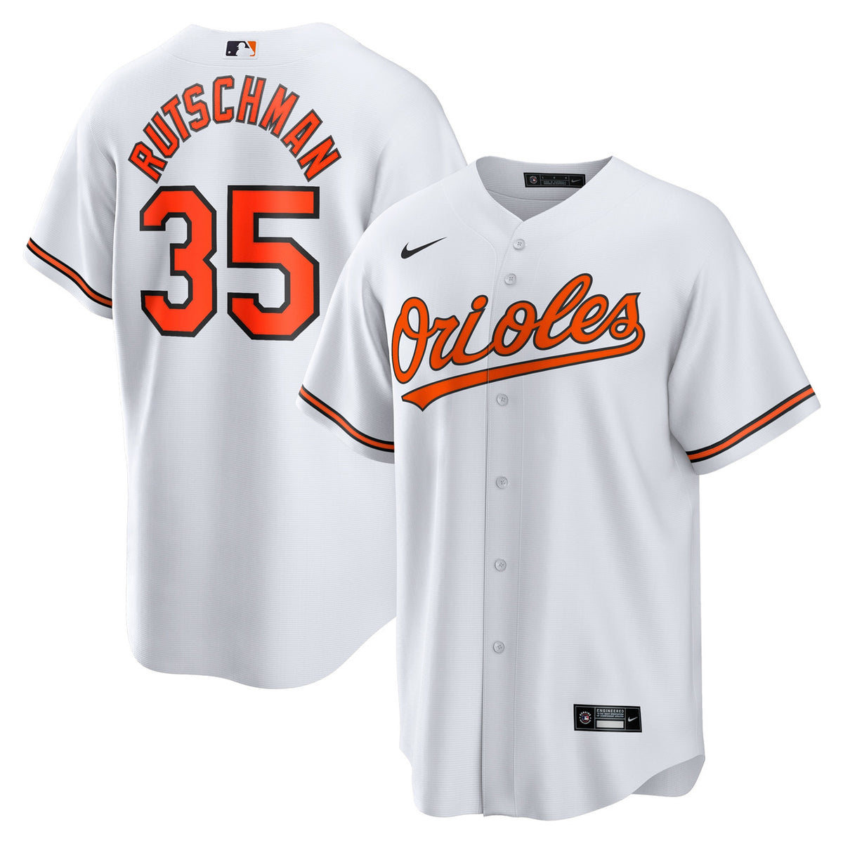 Adley Rutschman #35 Baltimore Orioles Nike Men'S Limited Player Jersey - White