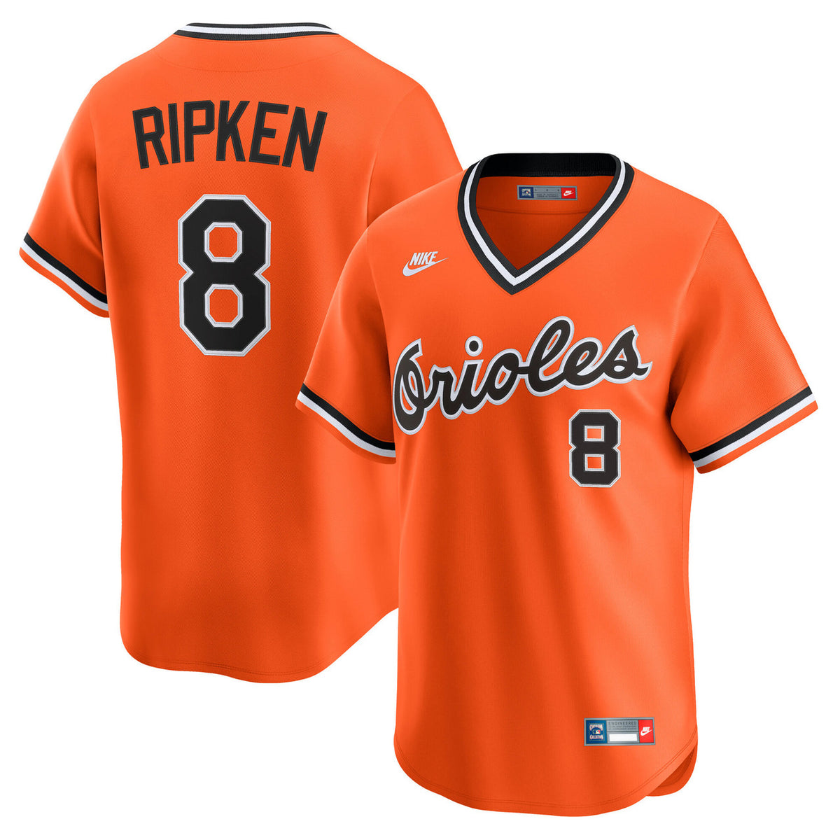 Cal Ripken Sr. Baltimore Orioles Nike Men'S Throwback Cooperstown Limited Jersey - Orange