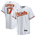 Colton Cowser #17 Baltimore Orioles Nike Men'S Home Limited Jersey - White